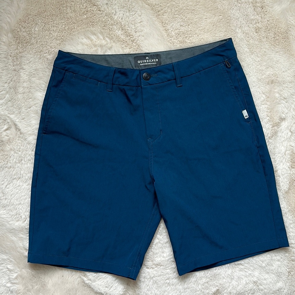 Quicksilver Amphibian Shorts Navy Blue Size 33
